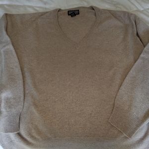 Men's Vneck Cashmere Sweater